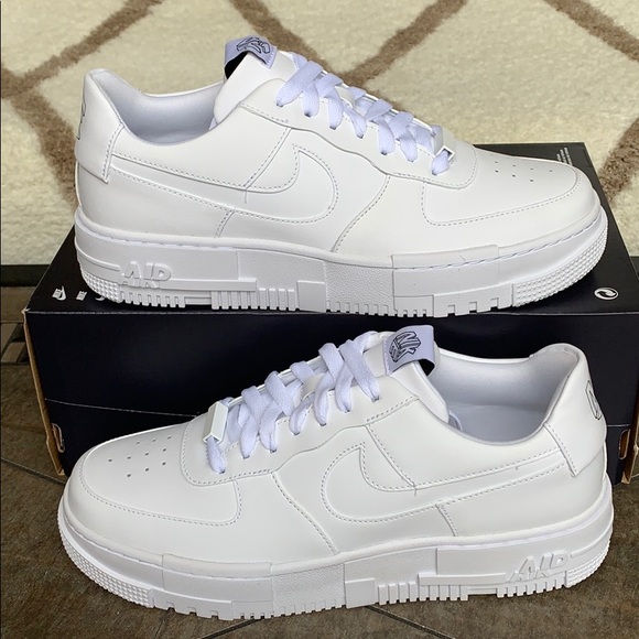 NIKE W AF1 PIXEL WHITE/WHITE-BLACK-SAIL